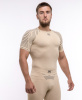 Футболка X-BIONIC INVENT 4.0 SMU SHIRT SH SL MEN (; L; desert/anthracite)